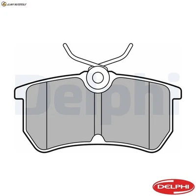 BREMSBELAGSATZ SCHEIBENBREMSE LP2480 FÜR FORD AUSTRALIA M1JE 1.0L 3cyl 1.6L 3cyl - Bild 1 von 4