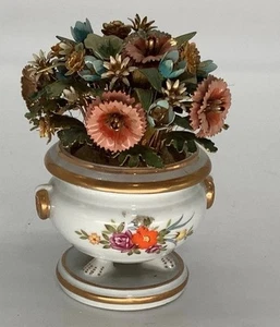 Mazzo di fiori smaltati Gorham Jane Hutchinson 1979 Fleury Des Siecles - Foto 1 di 8