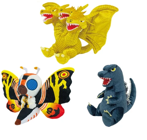 Godzilla Mothra King Ghidorah Plush Doll Stuffed Japan Limited quantity 3 Type Cover