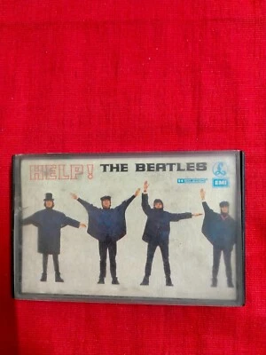 The Beatles Help 1989  RARE orig CASSETTE TAPE INDIA indian - Image 1 of 4