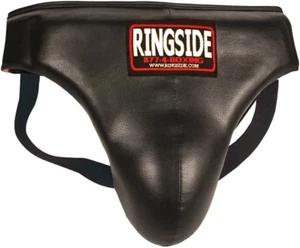 Ringside Deluxe Groin Abdominal Protector X-Large, Black/Red - Picture 1 of 1
