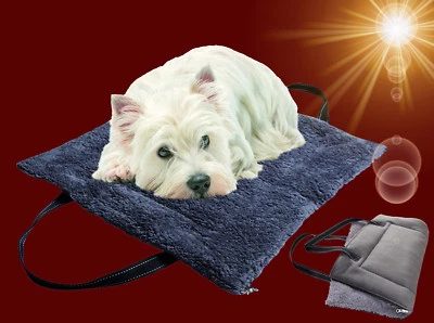 Hunde Katze ❤️ 90x60 cm 2in1 DECKE / MATTE ❤️ Hundebett Tragetasche Kissen Reise - Bild 1 von 2