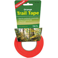 Coghlan's Orange Trail Tape 1 in x 150 ft, Bright Easy to See Marking Ribbon