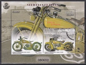 Specimen, Spain Sc3992 Harley-Davidson Motorcycle - Picture 1 of 1