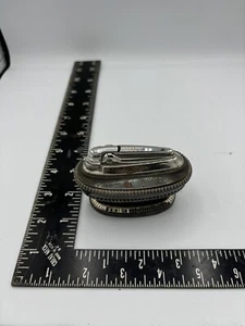 Vintage Art Deco Table Lighter Heavy Ronson Collectible Silver plated ￼ - Picture 1 of 3