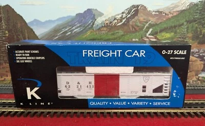 K-LINE O-27 DELAWARE & HUDSON RIBBED HOPPER K622-1451 - Image 1 of 3