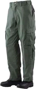 Tru-Spec TRU Xtreme Pants NYCO Rip-Stop OD Green W/Knee Insets 50/50 NYCO RS - Picture 1 of 5