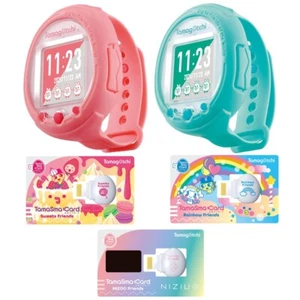 BANDAI Tamagotchi Smart Coral Rosa, Azul Como Nuevo, Tamasuta Tarjeta Juguete Variación Nuevo - Imagen 1 de 34