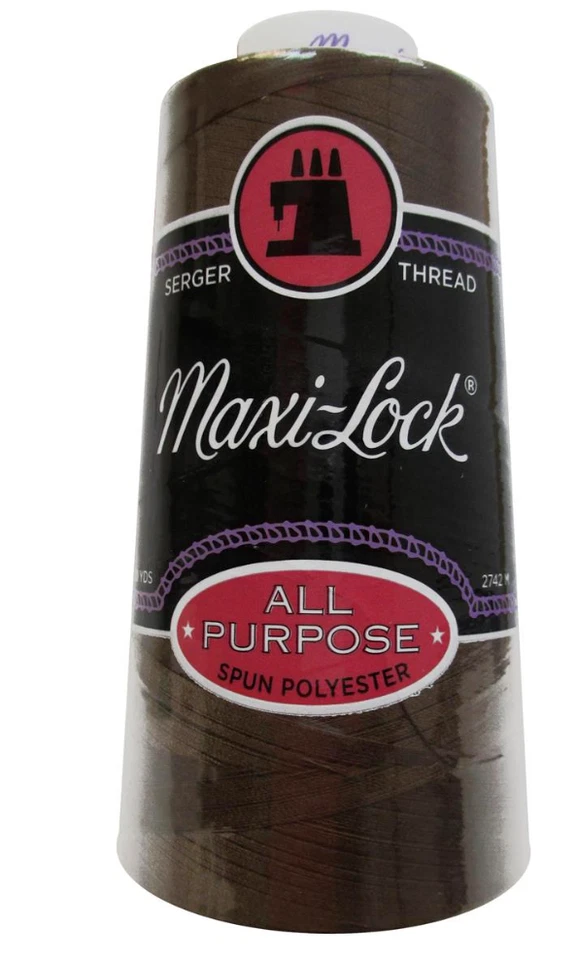 Maxi-lock Cone Thread 3 000yd Brown 036771511148