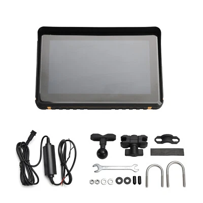 7 Inch Universal Recorder Pnd Carplay Touch Screen For Scooter Motorcycle - Image 1 of 4