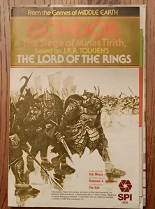 SPI 1806 Gondor: The Siege of Minas Tirith folio edition 1977 un punche in fine - Picture 1 of 2