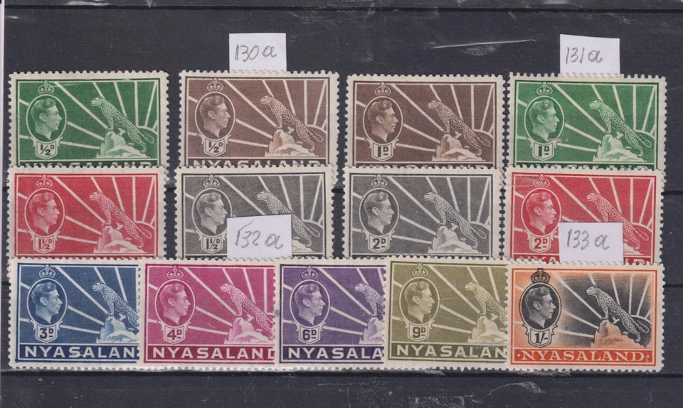 (K-36) NYASALAND PROTECTORATE 1938 - Image 1 of 1