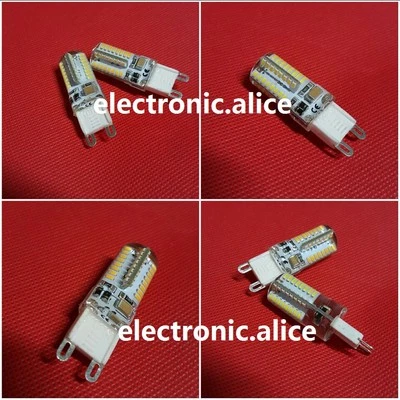 Energy Saving G9 Silica 64 LED 3014 SMD 5W Warm/Pure White Light Bulb Durable - Image 1 of 2