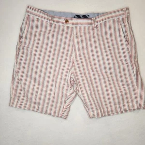 Brooks Brothers Red Fleece Label Seersucker 100% Cotton Bermuda Shorts 40" W  - Picture 1 of 13