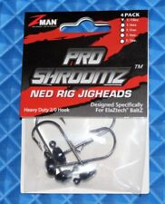 Z-Man Finesse ShroomZ Ned Rig Jig heads Fishing Bass Choose Color & Size  ZMAN