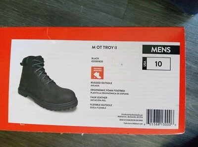 Ozark Trail Troy II men's hiker boots, rugged outsole black size 10 - Image 1 of 3