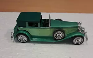 1930 Duesenberg Modell "J" Limettengrün Stadtauto - Maßstab 1/43 Streichholzschachtel Druckguss Mod. - Bild 1 von 8