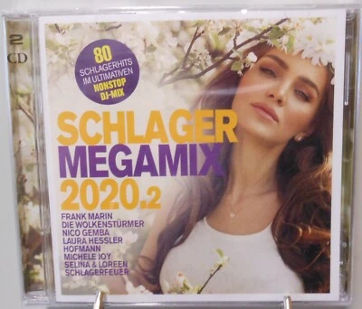 Schlager Party Megamix 80 Hits 2 CD Nonstop DJ-Mix 2020.2 Gute Laune NEU #T1422 - Bild 1 von 3