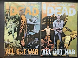 Cómics con imagen de The Walking Dead All Out War #117 y #118 - Imagen 1 de 3