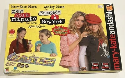 Mary-Kate And Ashley Olsen New York Minute2004 Mattel Board Game - Incomplete - Image 1 of 4