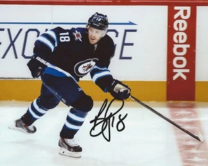 Bryan Little Signed 8×10 Photo Winnipeg Jets Autographed COA B - Picture 1 of 1