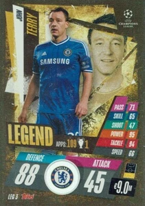 Topps Match Attax 2020/2021 Festive Box Legend LEG3 John Terry - Picture 1 of 1