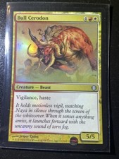 MTG Magic the Gathering Foil Bull Cerodon x1 Shards of Alara