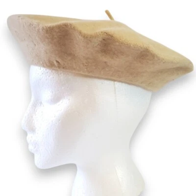 Boina Vintage Tostada 100% Lana Suave Excelente Estado Foto 1 de 4