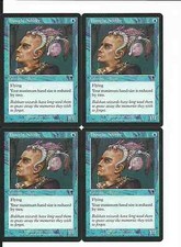 MTG: THOUGHT NIBBLER Odyssey COMMON; played, Excellent condition x4