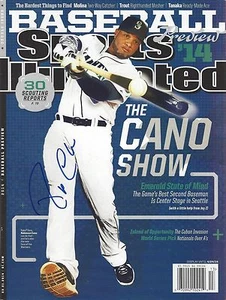 ROBINSON CANO AUTOGRAMM SIGNED SPORT ILLUSTRIERTE ZEITSCHRIFT OHNE ETIKETT BEWEIS - Bild 1 von 1
