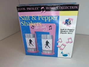 Shaker sale e pepe Elvis Presley vintage 1997 scatola aperta - Foto 1 di 10