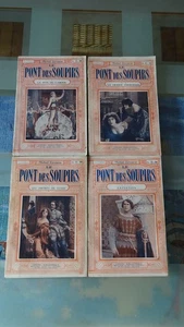 LE PONT DES SOUPIRS - Michel Zévaco - COMPLET EN 4 VOLUMES - ROMAN POPULAIRE - Imagen 1 de 4