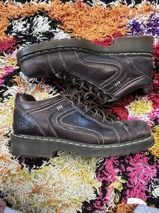 Scarpa Oxford vintage Dr Doc Martens Chunky anni 90 Y2K "Milwaukee" uomo 11 - Foto 1 di 7