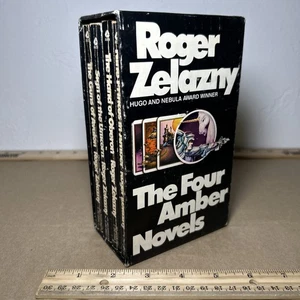 Vintage Set The Four Amber Novels by Roger Zelazny; Hugo & Nebula Award Winner! - Picture 1 of 20