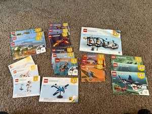 Lego Creator Instruction Manuals Books Large Lot 20 Books (no Pieces Books Only) - Picture 1 of 9