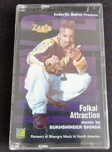 Folkal Attraction - Jazzy B Bhangra Punjabi VERY RARE ORIGINAL - Picture 1 of 2