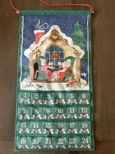 Avon Vintage 1987 Countdown to Christmas Advent Calendar NO MOUSE - Picture 1 of 11