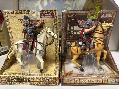 2PCS SET BBI WARRIOPS Romans Knights Action Figure Collector Toy Model - Image 1 of 4