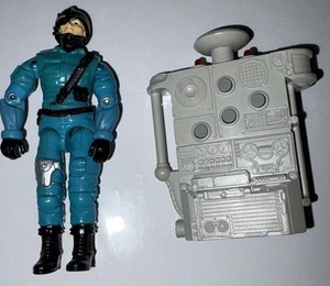 GI Joe Action Figure Sonic Fighter PSYCHE OUT 1991 With Backpack - Picture 1 of 2