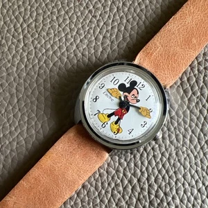 Vintage Men’s Timex Electric Disney Mickey Mouse Watch Running - Picture 1 of 24