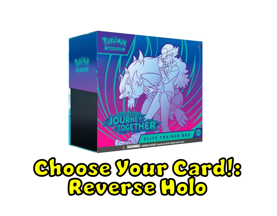 Journey Together REVERSE HOLO NM: Choose Your Card! Free Shipping! - Image 1 of 1