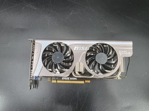 MSI N460 GTX Hawk Twin Frozr II, dual fan, 2x dvi & hdmi - Picture 1 of 9