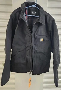 Chaqueta Carhartt Para Hombres XL Pato Manta Forrada Abrigo Detroit Clásico Granero Cremallera Completa - Imagen 1 de 9