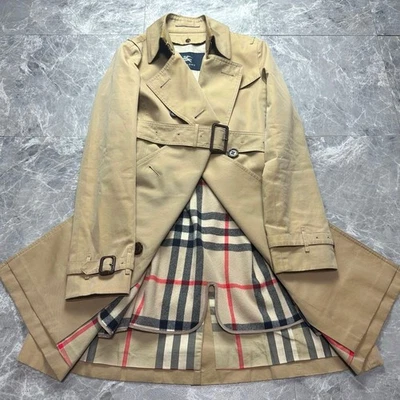 Cinturón forro gabardina BURBERRY talla S London Mega Check miel Foto 1 de 4