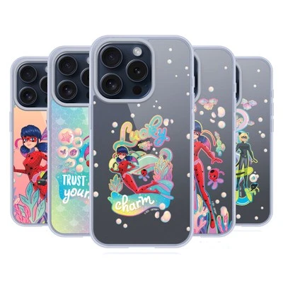 MIRACULOUS AQUA LADYBUG SOFT GEL CASE FOR APPLE iPHONE PHONES - Image 1 of 4