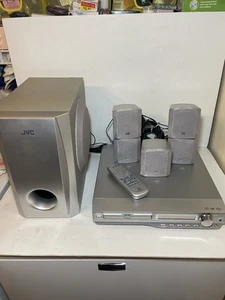 JVC DVD Digital Theater System TH-A35 Complete Set w/ Remote TESTED - Picture 1 of 23