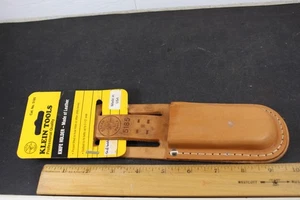 Portacuchillos de Cuero Klein Tools No.5185 NOS EE. UU. - Imagen 1 de 5