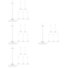  24 Pcs Doll Display Stands Support Holders Portable Movable