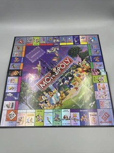 Monopoly Board DISNEY EDITION Hasbro Parker Brothers Replacement Part 2001 - Picture 1 of 7