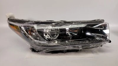 2017-2019 TOYOTA HIGHLANDER FAROL HALOGÊNIO PASSAGEIRO COM LED AFTEMARKET BOM - Imagem 1 de 4
